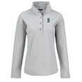 thumbnail image 2 of Women's Cutter & Buck Gray Seattle Mariners Hunts Point Eco Half-Snap Jacket, 2 of 3
