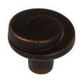 thumbnail image 2 of GlideRite 1-1/8 in. Classic Swirl Wave Cabinet Knobs, Oil Rubbed Bronze, Pack of 10, 2 of 4