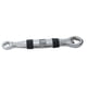 thumbnail image 5 of TKSE Llave inglesa ajustable, 23 en 1 Llave inglesa multifuncional ajustable de acero al cromo vanadio de doble extremo Boca plana Vástago corto 7‑19 mm, 5 of 14