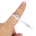 thumbnail image 3 of 6 Uds Medidor de Anillo Herramienta Estándar Anillo Medida Escala Medidor Regla Suave Anillos Herramienta de Medición ANGGREK Otros, 3 of 8