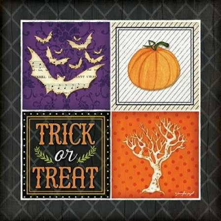 Supplier Generic Trick Or Treat Canvas Art - Jennifer Pugh (24 X 24)