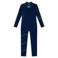thumbnail image 5 of LiiYii Kids Girls One Piece Full Body Unitard Gymnastics Leotard Figure Skating Jumpsuit Romper Dancewear Navy Blue 10, 5 of 6