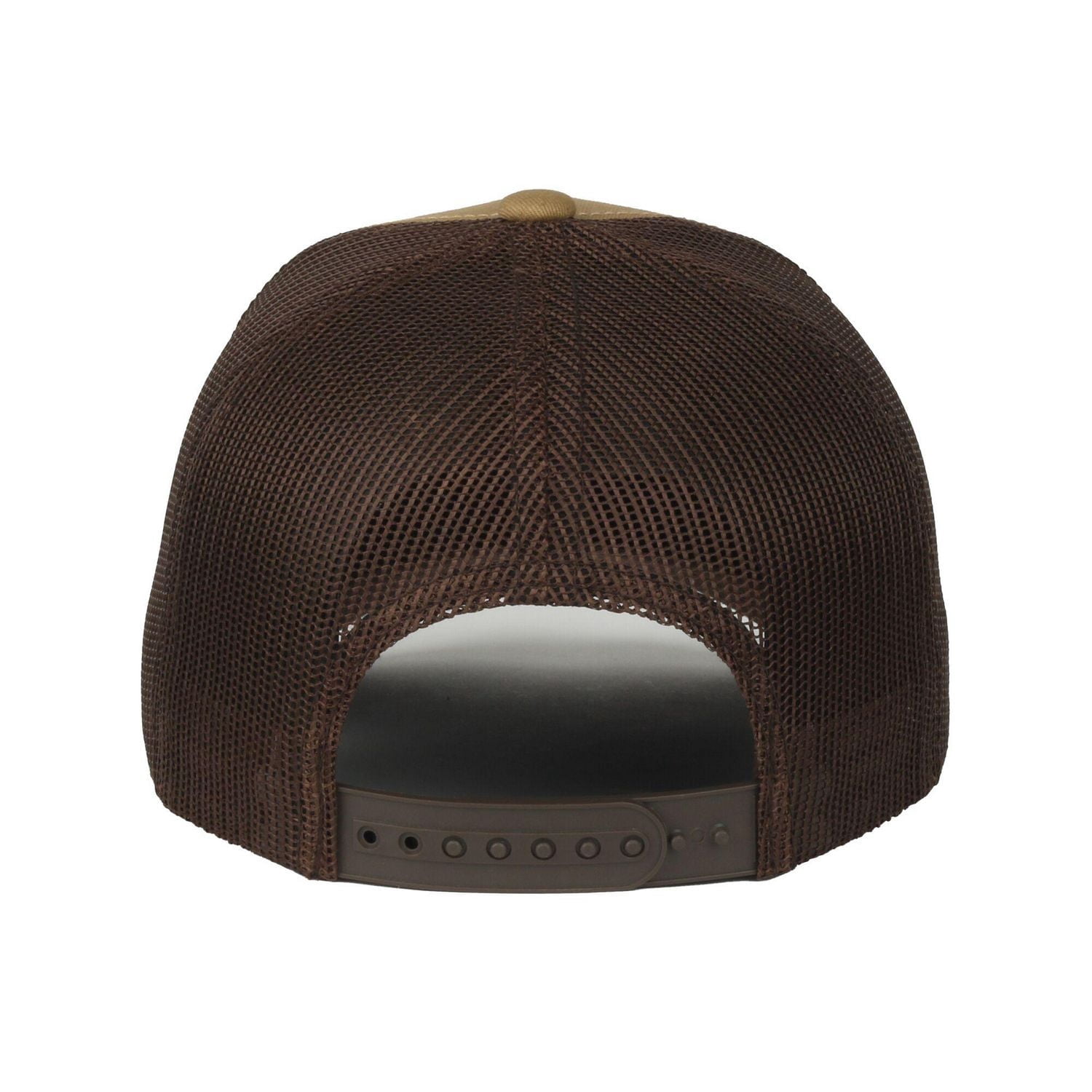 Realtree® Hat with Woven Label Patch, in Old Gold and Brown, One Size Fits Most Adjustable Adult