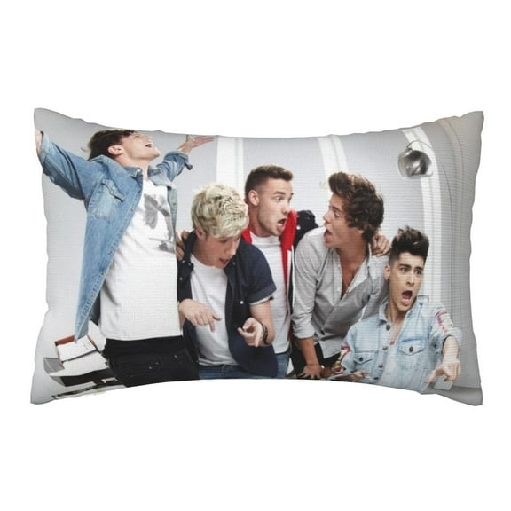 One Direction Pillowcase decoration waist pillowcase sofa bed cushion suitable for bedroom bed sleeping. 20 x 30 inch