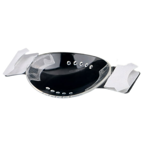 Protective Transparent Eye Shield With Ventilation Holes For Sports Outdoor Activities Impacts Resistance Lightweight Plastic Design