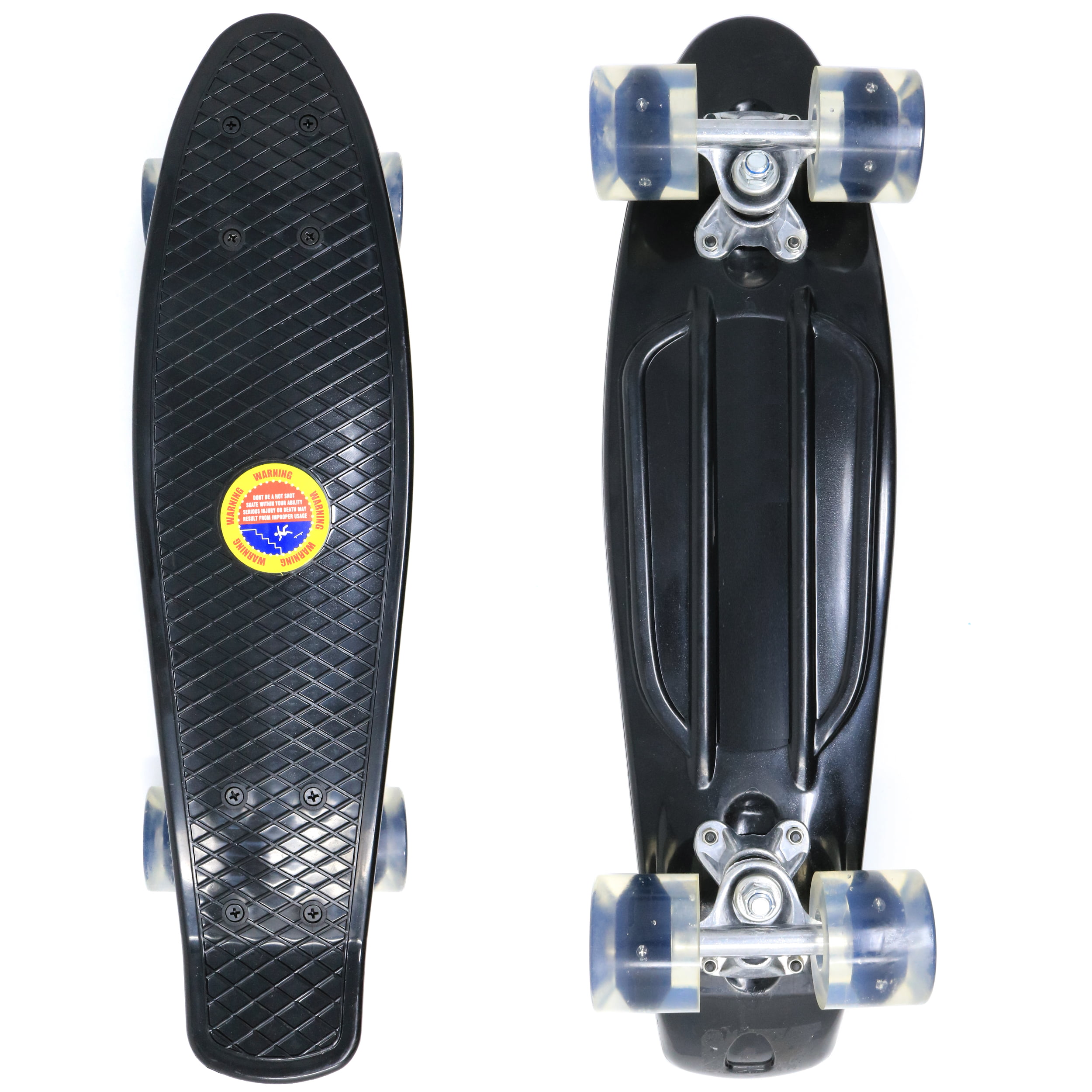 ® retro skateboard completamente Street minicruiser Board vintage Blues pro. tec