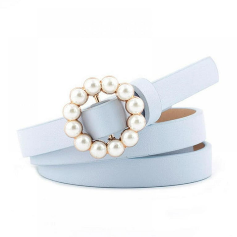 Fashion Casual Wild Round Buckle Belt Fashion Casual Wild Round Buckle Belt
