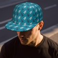 thumbnail image 6 of Custom Christmas Printed Flat Baseball Cap – Adjustable Snapback Hat with Flat Bill, Breathable and Durable, Personalized Design for Sports, Travel & Daily Wear, 6 of 6