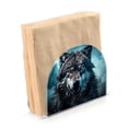 thumbnail image 2 of Wolf Lightning Clouds Napkin Holder for Table Clear Napkin Stand Paper Holder Acrylic Organizer Dispenser Napkins for Dinner Kitchen Restaurant Room, 2 of 8