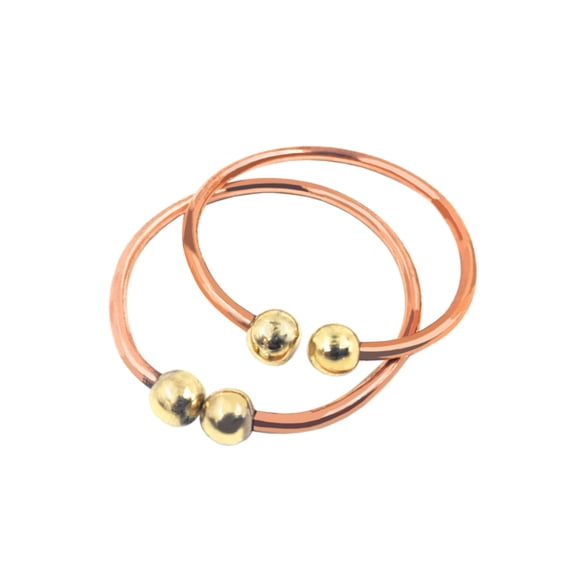 SHINDE EXPORTS pure copper small leg kada anklet adjustable (0 to 1 Year)