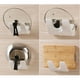 thumbnail image 4 of Estante de Pared para Tapas de Olla | Soporte Adhesivo para Tapas sin Perforación | Organizador Universal para Tapas de 8-12 Pulgadas | Almacenamiento de Plástico que Ahorra Espacio | Montaje en, 4 of 6