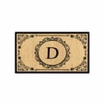thumbnail image 5 of Darby Home Co Albertina Engineered Anti Shred Treated Decorative Border Monogrammed Doormat, 5 of 7
