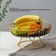 thumbnail image 4 of Cesta De Frutas De Metal, Tazón De Alambre De Hierro Redondo, Bandeja De Porción Grande Para Frutas, Verduras, Bocadillos, Con Fondo De Superficie Lisa, 4 of 7