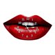 thumbnail image 2 of Reloj de pared con forma de labios rojos para mujer, colgante, decoración del hogar, adorno artístico ligero, sin , para comedor, granja, hotel., 2 of 9