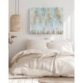 thumbnail image 3 of Contemporary Yellow Blue Tree Wall Art for Living Room,Canvas Picture Wall Decor for Bathroom Bedroom,Abstract Art Oil Paiting Painting Artwork for Office Kitchen Hallway Dining Room Decor 20"x24", 3 of 8