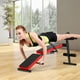 thumbnail image 2 of Banco de Pesas Regulable Costway para Entrenamiento Total Casa Gimnasio Oficina Rojo 133-135 x 57,5 x 59,5-74 cm, 2 of 10