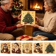 thumbnail image 7 of DIY Christmas Pearl Diamond Painting Art Kit with Frame, Santa Pearl Beads Art Craft for Adults Beginners, Gemstone Diamond Dots Beads for Home Wall Decor(E), 7 of 7