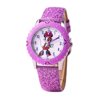 Disney Minnie Mouse Girls' Stainless Steel Time Teacher Watch, 1-Pack
