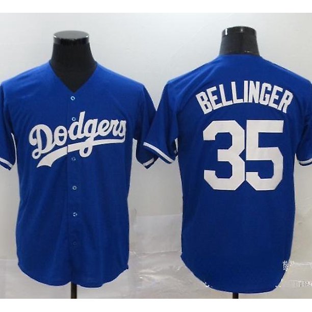 Blue Woman Dodgers top Jersey #35 BELLINGER , Size 2XL , Brand New