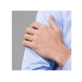 thumbnail image 4 of Mens DAD Ring in Yellow Plated Polished Sterling Silver, 4 of 4