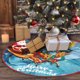 thumbnail image 4 of Faldón para árbol de Navidad, cojín para la base del árbol de Navidad, adornos navideños artificiales con decoraciones festivas para fiestas navideñas, 4 of 6