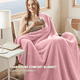 thumbnail image 5 of Cobija, Mantas Decorativas Tamaño Individual con Diseño de Ondas de Waffle, Cobija de Cama Súper Suave y Esponjosa 260GSM, Lujosa, Ligera y Transpirable para Sofá, Silla, Ideal para Regalo, Viaje, Ro, 5 of 7