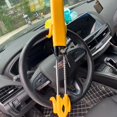 Trilenars Steering Wheel Lock with 2 Keys, Car Lock Adjustable Length