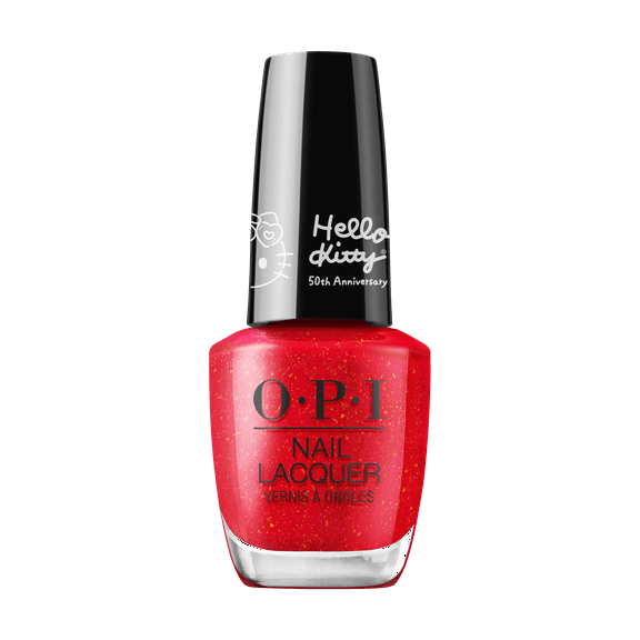 OPI Nail Lacquer, Hello Kitty, Hello Pretty, 0.5 fl oz