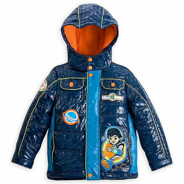 Disney Store Miles From Tomorrowland Boy Hooded Puffy Jacket Coat Size 5/6