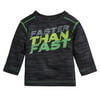Energy Zone Infant Boys Faster Than Fast Athletic Tee Long Sleeve Shirt 12m