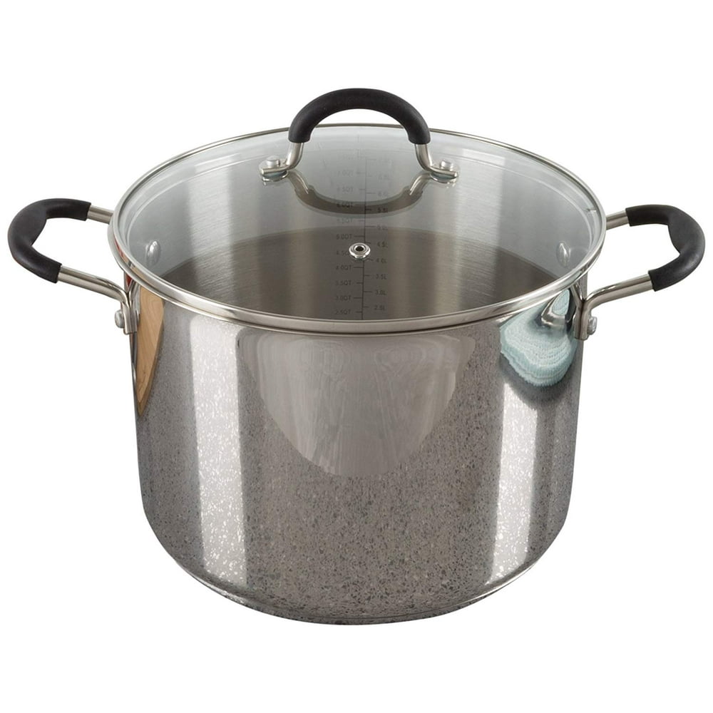 8 Quart Stock PotStainless Steel Pot with with Electric