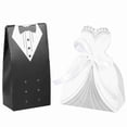 thumbnail image 2 of Novedosa y elegante caja de cartón para dulces, romántica, para decoración de bodas y fiestas (n.° 2), 2 of 15