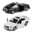 thumbnail image 3 of 1:36 Mercedes Benz CLS63 AMG High Simulation Diecast Model Cars Luxury Alloy Vehicle Model Car Collection Toy For Kid Gift white with box, 3 of 6
