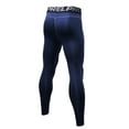 thumbnail image 2 of Poseca Men Compression Gym Sport Long Pants Quick Dry Leggings Trousers, 2 of 2