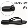 thumbnail image 5 of BERANMEY Woven Flip Flops for Women Casual Round Toe Lightweight Thong Sandals Perfect Beach & Everyday Wear Womens Flip Flops, 5 of 8
