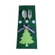 thumbnail image 3 of Bolsa de vajilla Bewildely 4 unids/set de árbol de Navidad organizador de decoración Verde, 3 of 6