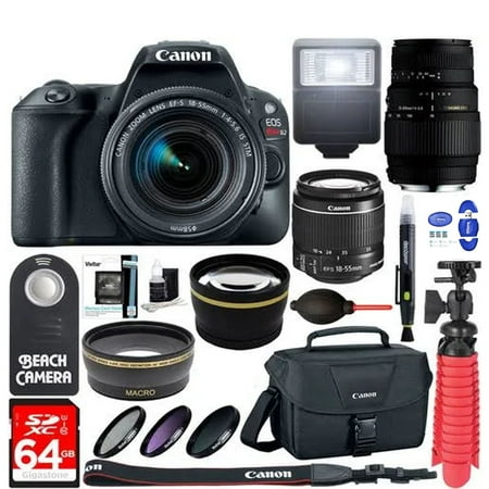 Canon EOS Rebel SL2 DSLR Camera with 18-55mm Lens & 70-300mm Lens| Accessory Kit