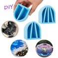 thumbnail image 1 of Muyoka Taza de distribución de silicona, taza tonificante antiadherente azul para manualidades de joyería, artes de resina, molde para hacer decoración del hogar Muyoka Hogar, 1 of 7