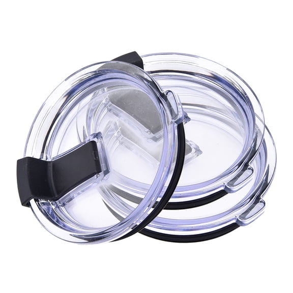 Niceauty 3Pcs Travel Cup Spill Proof Lid Replacement for Hot and Cold Drinks