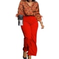 thumbnail image 2 of Wide-Leg Pants Fashion African Suit, 2 of 7