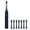 Blue, variant on Wovilon Toothbrush- Toothbrush With 8 Brush Heads- 6 Cleaning Modes- IPX7 Water Proofing-Newly Upgraded Toothbrush- Longer Life- Faster Char