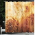 thumbnail image 4 of Ambesonne Orange Shower Curtain, Retro Historical, 69"Wx70"L, Orange, 4 of 5