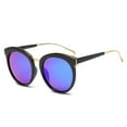 thumbnail image 3 of Dasein Vintage Round Sunglasses for Women Classic Retro Designer Style, 3 of 4