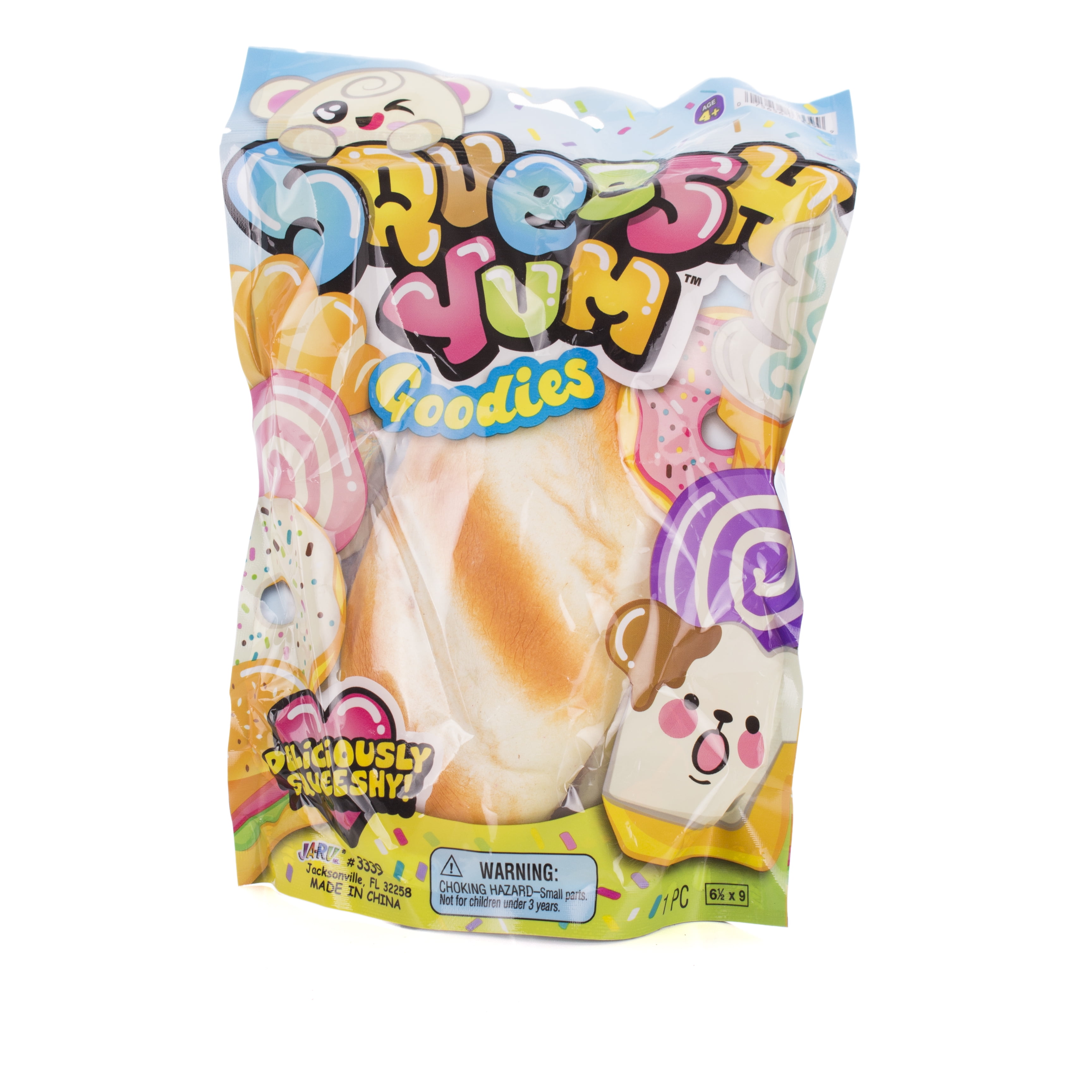 D.Y. Toy Squeesh Yums Delish and Squish Novelty Toy, Assorted Colors
