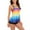 Multicolor, variant on VBVC Two Piece Swimsuits for Women Tummy Control Tankini Top with Boyshorts Plus Size Sexy Swimsuit for Ladies Bathing Suit Halter Neck Swimwear Set