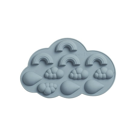 

Rainbow Cloud Raindrop Silicone Cake Mold Chocolate Jelly Baking Mould Sugar Craft Tools Fondant Cake Decoration