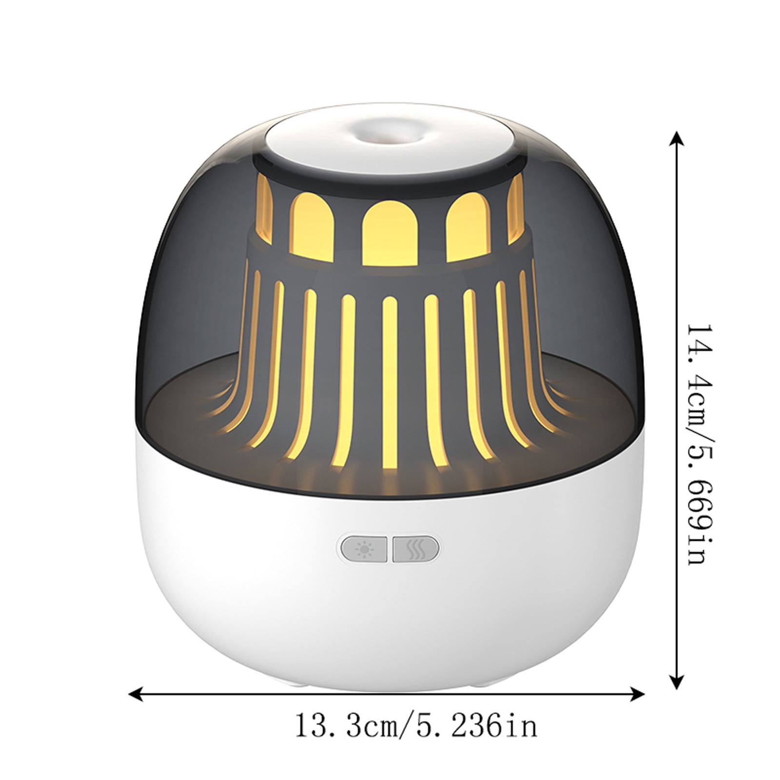 MICLOZYT Humidifier Large Room,Lighthouse Aromatherapy Diffuser,Desktop Humidifier (White),Spray Aroma Diffuser,Air Humidifier for Home Baby Nursery & Plants