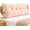 Beige, variant on Dorm Headboard Pillow Twin XL Dorm Bed Wedge Cushion, Bed Backrest Bolster Cushion with Side Pocket, College Back Support for Reading Relaxing