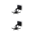 thumbnail image 1 of Inteprter Montaje en la pared del techo de la cocina y el baño sin clavos rastros para el hogar negro 2piezas Inteprter CBP153275, 1 of 6