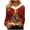 Red-3, variant on Feancey Christmas Shirts for Women Trendy Xmas Tree Graphic Blouses Fuzzy Fleece V Neck Long Sleeve Tops Dressy Casual Loose T-Shirts Purple 3XL